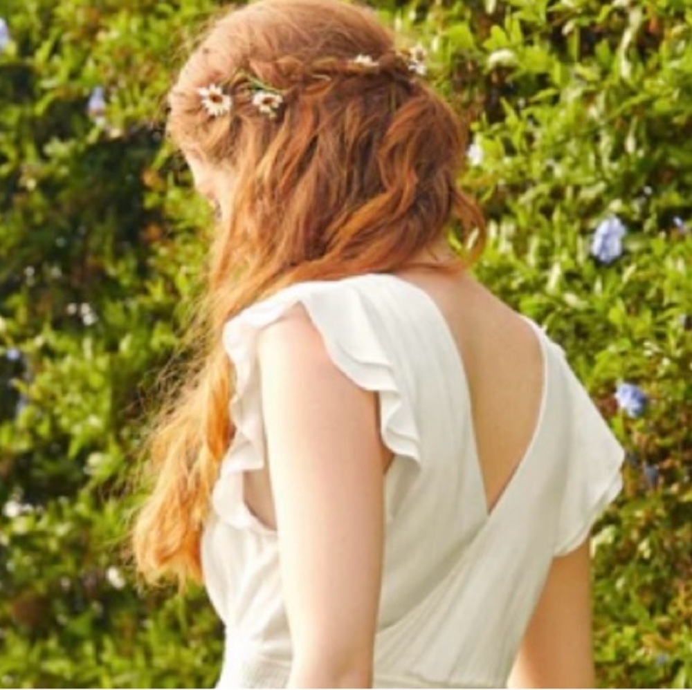 XL NWT ModCloth Notes of Grace Garden Girl cotton maxi Boho dress.Size XL - Picture 6 of 11